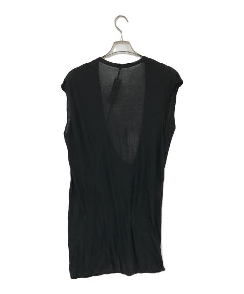 RICK OWENS（リックオウエンス）RICK OWENS (リックオウエンス) Dylan tank top ブラック サイズ:Mの古着・服飾アイテム