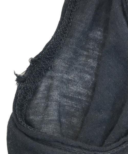 RICK OWENS（リックオウエンス）RICK OWENS (リックオウエンス) Dylan tank top ブラック サイズ:Mの古着・服飾アイテム