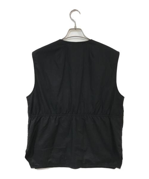RICK OWENS（リックオウエンス）RICK OWENS (リックオウエンス) カーゴベスト ブラック サイズ:48の古着・服飾アイテム