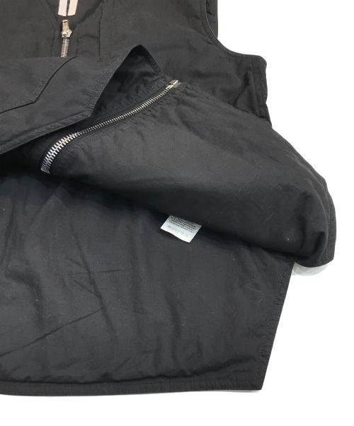 RICK OWENS（リックオウエンス）RICK OWENS (リックオウエンス) カーゴベスト ブラック サイズ:48の古着・服飾アイテム