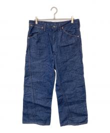 SKEWed（スキュー）の古着「ワイドデニムパンツ」｜インディゴ