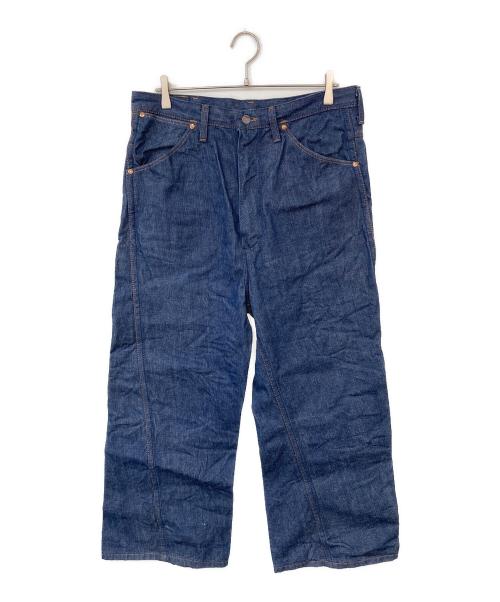 SKEWed（スキュー）SKEWed (スキュー) ワイドデニムパンツ インディゴ サイズ:W32の古着・服飾アイテム
