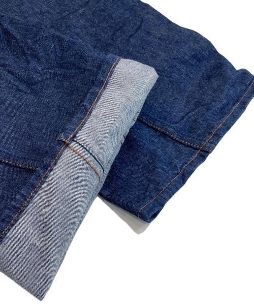 SKEWed（スキュー）SKEWed (スキュー) ワイドデニムパンツ インディゴ サイズ:W32の古着・服飾アイテム