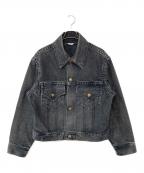 KOOKY ZOOク―キーズ―）の古着「デニムジャケット」｜ブラック