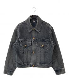 KOOKY ZOO（ク―キーズ―）の古着「デニムジャケット」｜ブラック