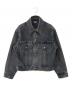 KOOKY ZOO（ク―キーズ―）の古着「デニムジャケット」｜ブラック