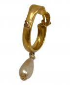 CHANELシャネル）の古着「ドロップパールイヤリング」｜ゴールド