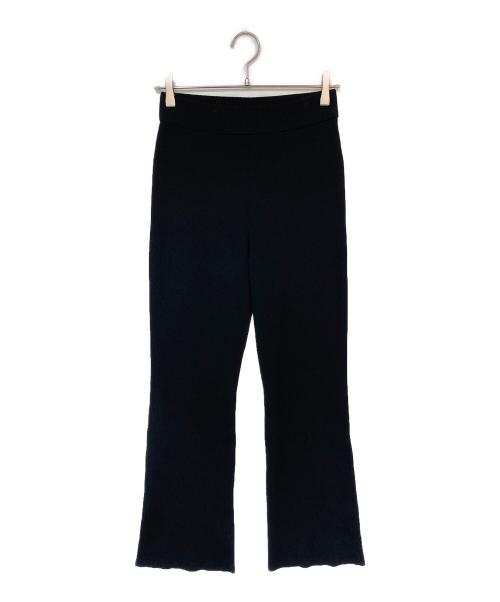 MUSE de Deuxieme Classe（ミューズ ドゥーズィエム クラス）MUSE de Deuxieme Classe (ミューズ ドゥーズィエム クラス) Diner B RIB パンツ ブラック サイズ:38の古着・服飾アイテム