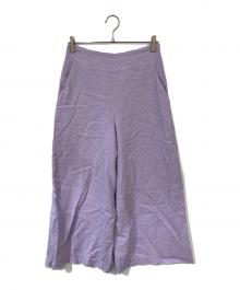ebure（エブール）の古着「ワイドパンツ」｜ラベンダー