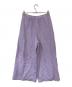 EBURE (エブール) ワイドパンツ ラベンダー サイズ:40：5000円