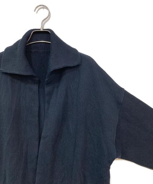 MUSE de Deuxieme Classe（ミューズ ドゥーズィエム クラス）MUSE de Deuxieme Classe (ミューズ ドゥーズィエム クラス) Twins ニット ジャケット ネイビー サイズ:記載なしの古着・服飾アイテム