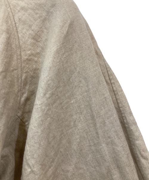 HAVERSACK（ハバーサック）HAVERSACK (ハバーサック) リネンジャケット ベージュ サイズ:SIZE Mの古着・服飾アイテム