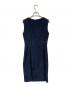 GRACE CONTINENTAL (グレースコンチネンタル) ノースリーブワンピース ネイビー サイズ:36：6000円