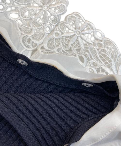 UNITED ARROWS（ユナイテッドアローズ）UNITED ARROWS (ユナイテッドアローズ) レディ ロングスリーブ ニット ブラック サイズ:不明の古着・服飾アイテム