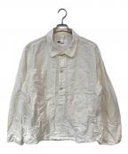 MHLエムエイチエル）の古着「プルオーバーシャツ」｜ベージュ