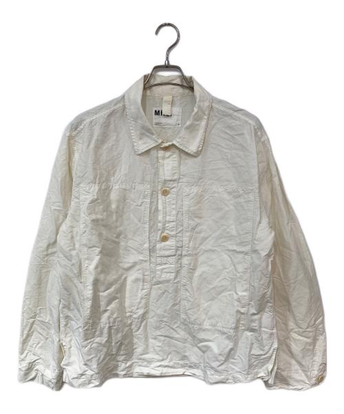 MHL（エムエイチエル）MHL (エムエイチエル) プルオーバーシャツ ベージュ サイズ:Lの古着・服飾アイテム