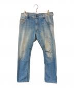DIESELディーゼル）の古着「デニムパンツ」｜インディゴ