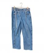 MAISON EUREKAメゾンエウレカ）の古着「VINTAGE REWORK BIGGY 017/ヴィンテージリワークビギー」｜インディゴ