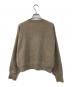 COLLAGE GALLARDAGALANTE (コラージュ ガリャルダガランテ) ジップスウェットライクニット ベージュ サイズ:SIZE Free：5000円