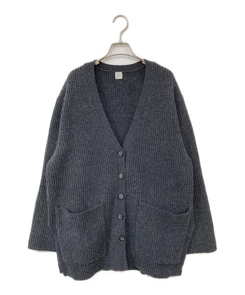 DEUXIEME CLASSE（ドゥーズィエム クラス）Deuxieme Classe (ドゥーズィエム クラス) TOTEME (トーテム) ニットカーディガン グレー サイズ:Sの古着・服飾アイテム