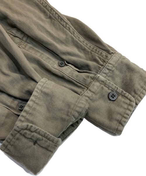 DEUXIEME CLASSE（ドゥーズィエム クラス）Deuxieme Classe (ドゥーズィエム クラス) コットンシャツ カーキ サイズ:記載なしの古着・服飾アイテム
