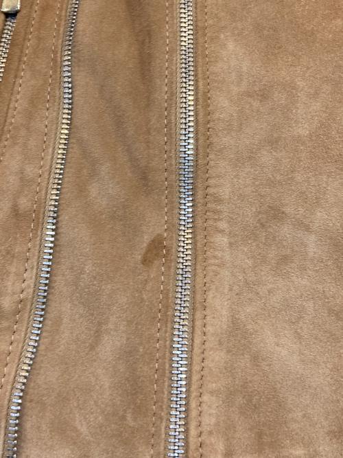 AGLINI（アリーニ）AGLINI (アリーニ) ライダースジャケット ベージュ サイズ:42の古着・服飾アイテム