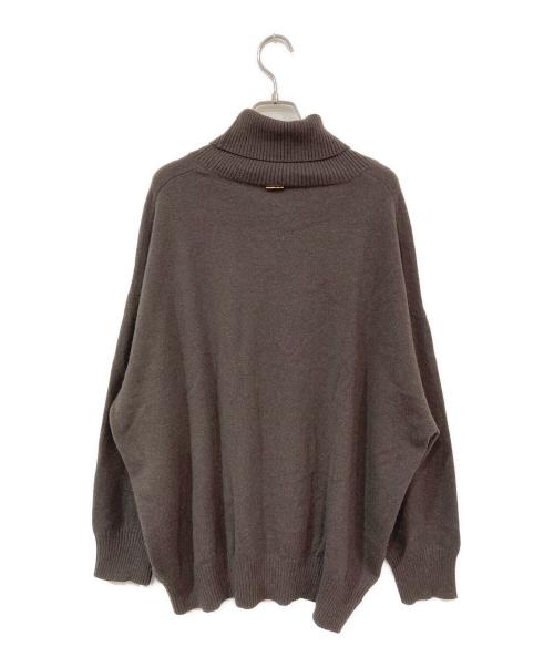 MUSE de Deuxieme Classe（ミューズ ドゥーズィエム クラス）MUSE de Deuxieme Classe (ミューズ ドゥーズィエム クラス) タートルネックニット ブラウン サイズ:不明の古着・服飾アイテム