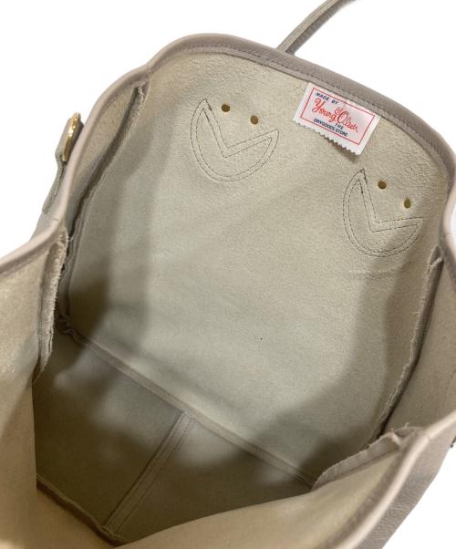 YOUNG & OLSEN The DRYGOODS STORE（ヤングアンドオルセン ザ ドライグッズストア）YOUNG & OLSEN The DRYGOODS STORE (ヤングアンドオルセン ザ ドライグッズストア) レザートートバッグ グレーの古着・服飾アイテム