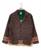 South2 West8サウスツー ウエストエイト）の古着「Pen Jacket-Batik Pt」｜オレンジ