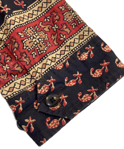 South2 West8（サウスツー ウエストエイト）south2 west8 (サウスツー ウエストエイト) Pen Jacket-Batik Pt オレンジ サイズ:Sの古着・服飾アイテム