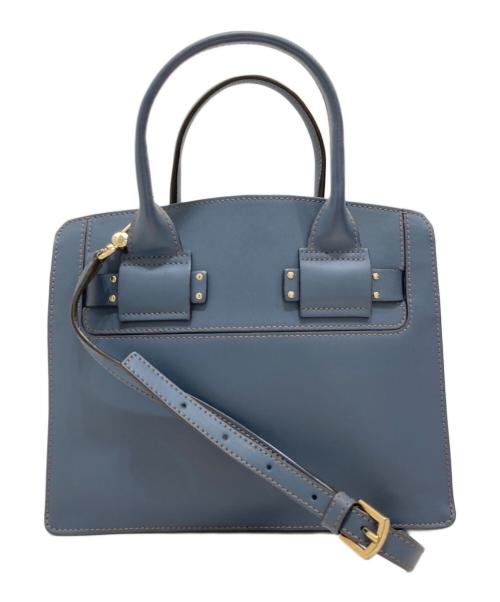 FURLA（フルラ）FURLA (フルラ) 2WAYバッグ ブルーの古着・服飾アイテム