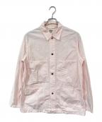 orSlowオアスロウ）の古着「ライトコットンカバーオール」｜ピンク