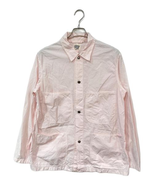 orSlow（オアスロウ）orSlow (オアスロウ) ライトコットンカバーオール ピンク サイズ:SIZE 1の古着・服飾アイテム