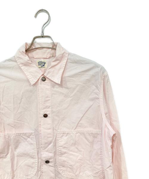 orSlow（オアスロウ）orSlow (オアスロウ) ライトコットンカバーオール ピンク サイズ:SIZE 1の古着・服飾アイテム