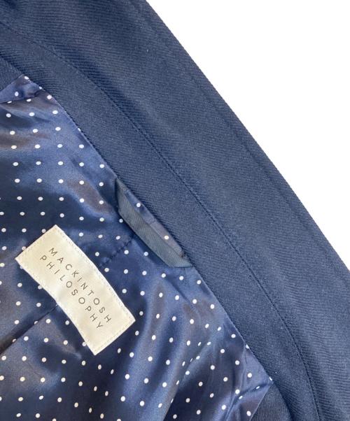 MACKINTOSH PHILOSOPHY（マッキントッシュ フィロソフィー）MACKINTOSH PHILOSOPHY (マッキントッシュ フィロソフィー) 2Bジャケット ネイビー サイズ:36Rの古着・服飾アイテム