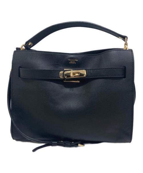 SITA PARANTICA（シータパランティカ）SITA PARANTICA (シータパランティカ) カナグツキ2WAYショルダーバッグ ブラックの古着・服飾アイテム