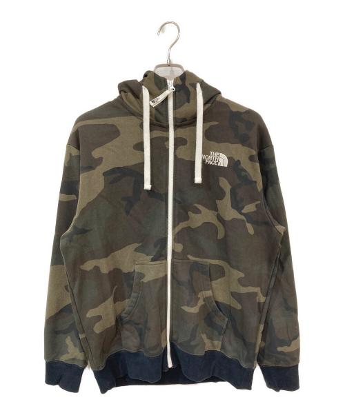 THE NORTH FACE（ザ ノース フェイス）THE NORTH FACE (ザ ノース フェイス) ジップパーカー カーキ サイズ:Ｌの古着・服飾アイテム