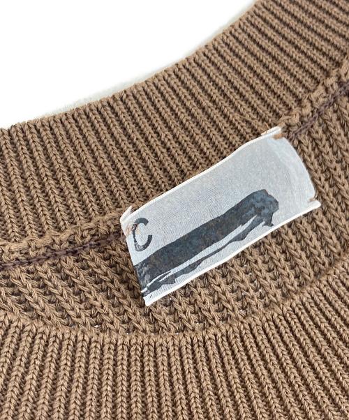 CHAOS（カオス）CHAOS (カオス) ニットベスト ブラウン サイズ:SIZE Freeの古着・服飾アイテム