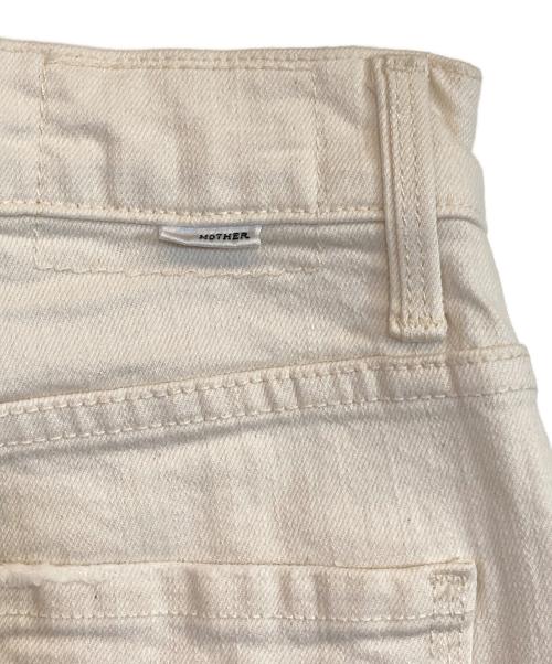 mother（マザー）mother (マザー) Ron Herman (ロンハーマン) デニムパンツ ホワイト サイズ:SIZE 24の古着・服飾アイテム
