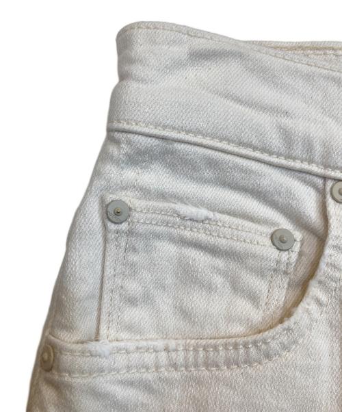 mother（マザー）mother (マザー) Ron Herman (ロンハーマン) デニムパンツ ホワイト サイズ:SIZE 24の古着・服飾アイテム