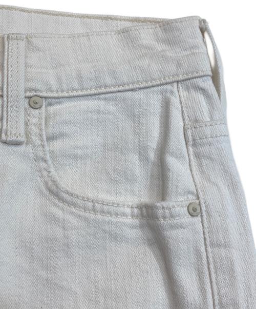 mother（マザー）mother (マザー) Ron Herman (ロンハーマン) デニムパンツ ホワイト サイズ:SIZE 24の古着・服飾アイテム