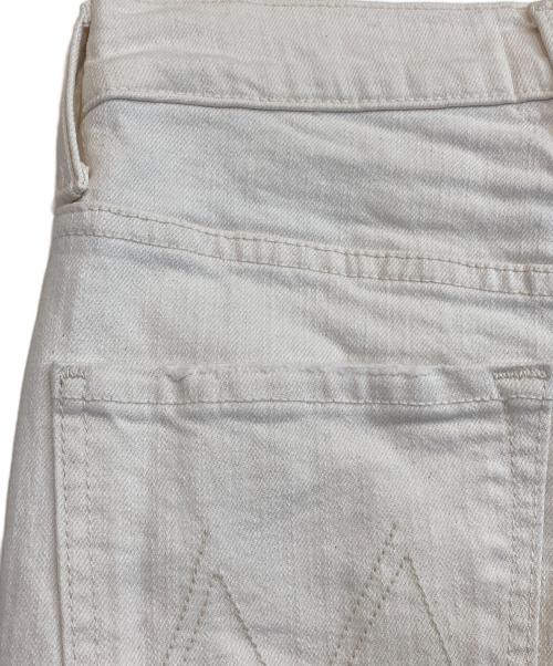 mother（マザー）mother (マザー) Ron Herman (ロンハーマン) デニムパンツ ホワイト サイズ:SIZE 24の古着・服飾アイテム