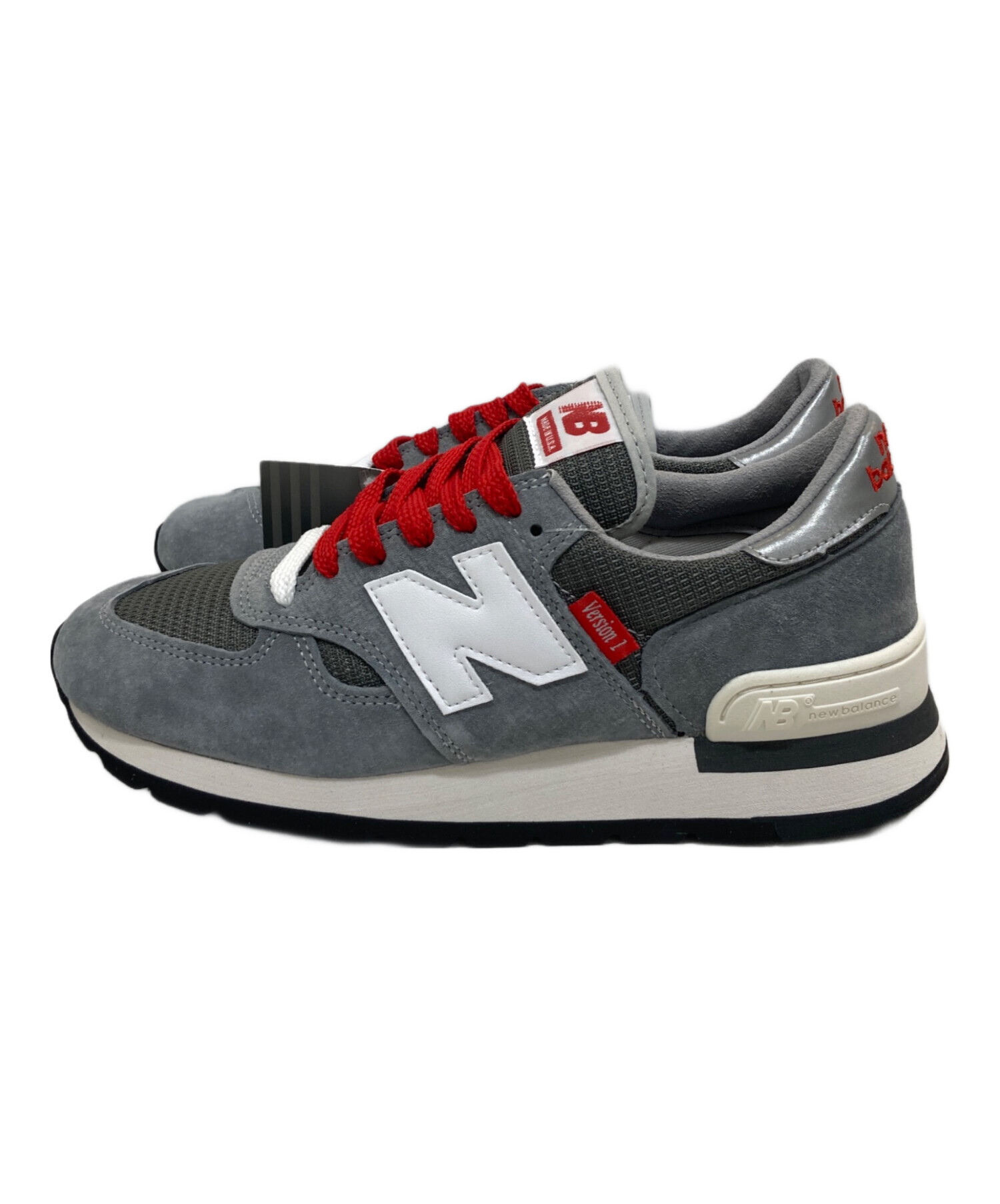 「New Balance」 ローカットスニーカー 25.5cm ブラック メンズ