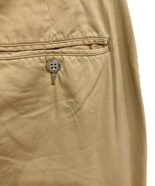 POLO RALPH LAUREN（ポロ・ラルフローレン）POLO RALPH LAUREN (ポロ・ラルフローレン) タックパンツ ベージュ サイズ:不明の古着・服飾アイテム