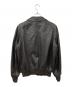 USED (ユーズド) レザージャケット ブラウン サイズ:SIZE 54：5000円