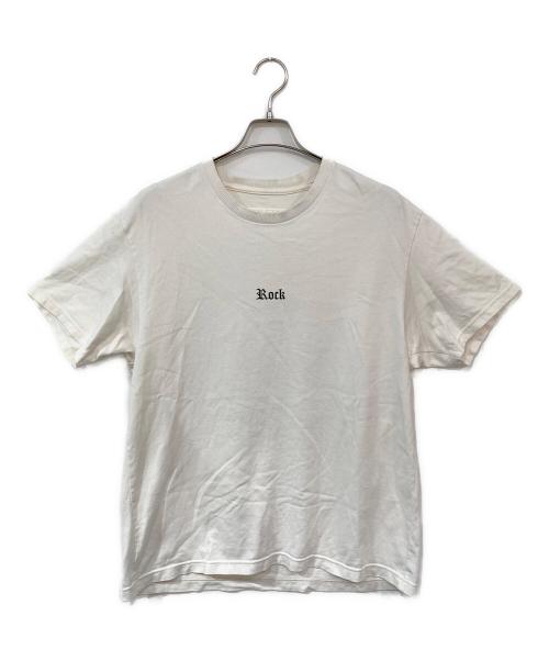 GOD SELECTION XXX（ゴッドセレクショントリプルエックス）GOD SELECTION XXX (ゴッドセレクショントリプルエックス) プリントTシャツ ホワイト サイズ:XLの古着・服飾アイテム