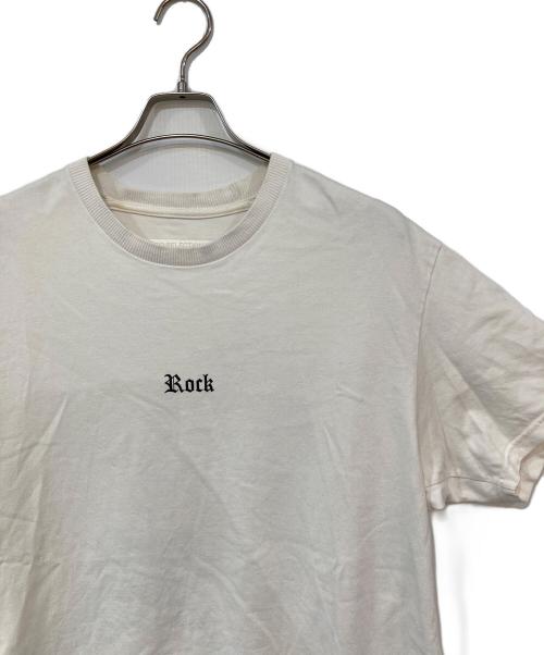 GOD SELECTION XXX（ゴッドセレクショントリプルエックス）GOD SELECTION XXX (ゴッドセレクショントリプルエックス) プリントTシャツ ホワイト サイズ:XLの古着・服飾アイテム