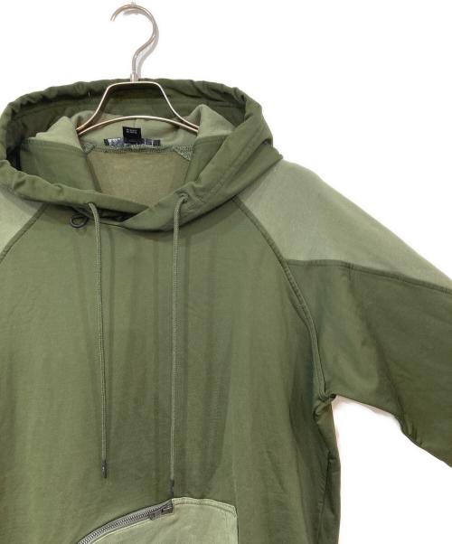 Y-3（ワイスリー）Y-3 (ワイスリー) M LUX FT HOODY グリーン サイズ:Mの古着・服飾アイテム