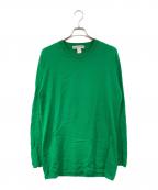 COMME des GARCONS SHIRTコムデギャルソンシャツ）の古着「オーバーサイズニット」｜グリーン
