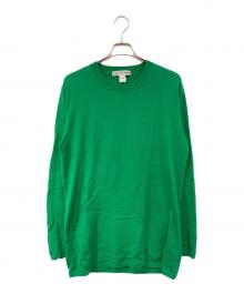 COMME des GARCONS SHIRT（コムデギャルソンシャツ）の古着「オーバーサイズニット」｜グリーン